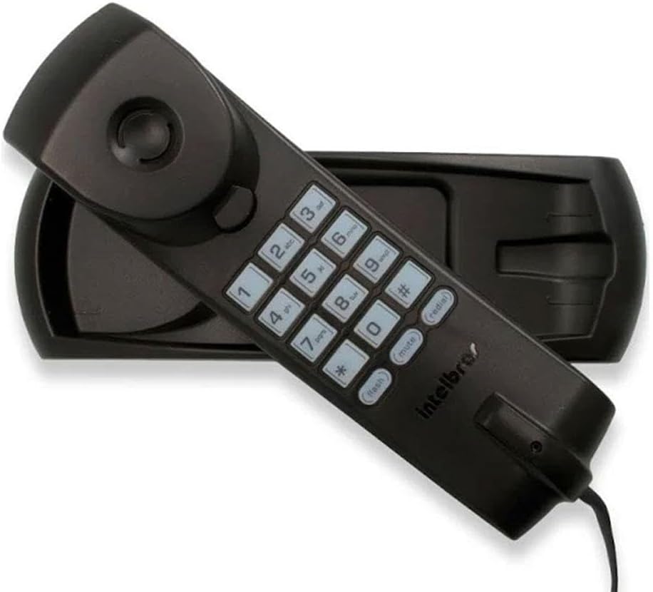 Telefone com Fio TC 20 Cinza Ártico Intelbras