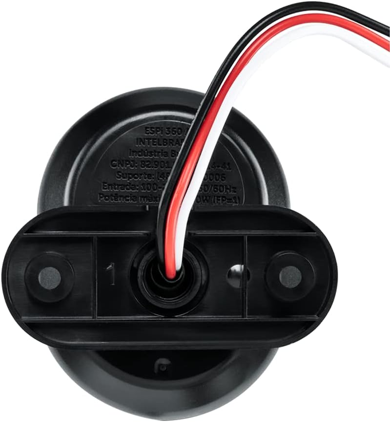Interruptor Sensor de Presença para Iluminação ESPI 360 A Preto Intelbras