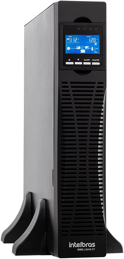 intelbras Nobreak Online Rack Torre DNB 1.5kVA 120V RT Preto, Grande