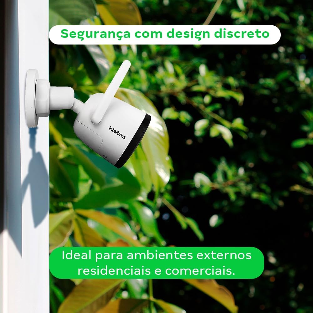 Câmera Inteligente Full HD iM5 SC com cartão MicroSD 32GB Intelbras