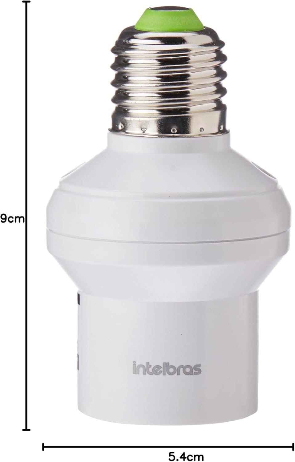 Interruptor Inteligente Izy Smart Soquete intelbras E27 EWS 400 Branco