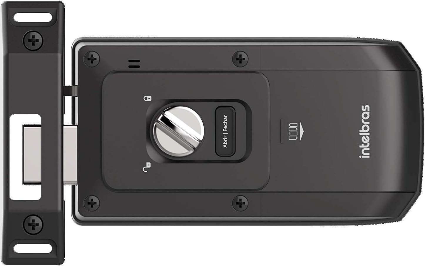 Fechadura Digital Para Uso Interno e Externo FR 10 Preto Intelbras